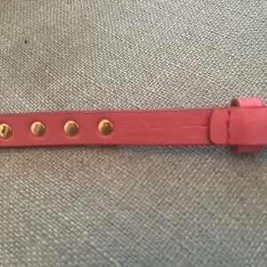 Prada Pink Bow Belt with Gold Studs leather Prada | Accessories | Prada Pink Bow Belt With Gold Studs  main image 2
